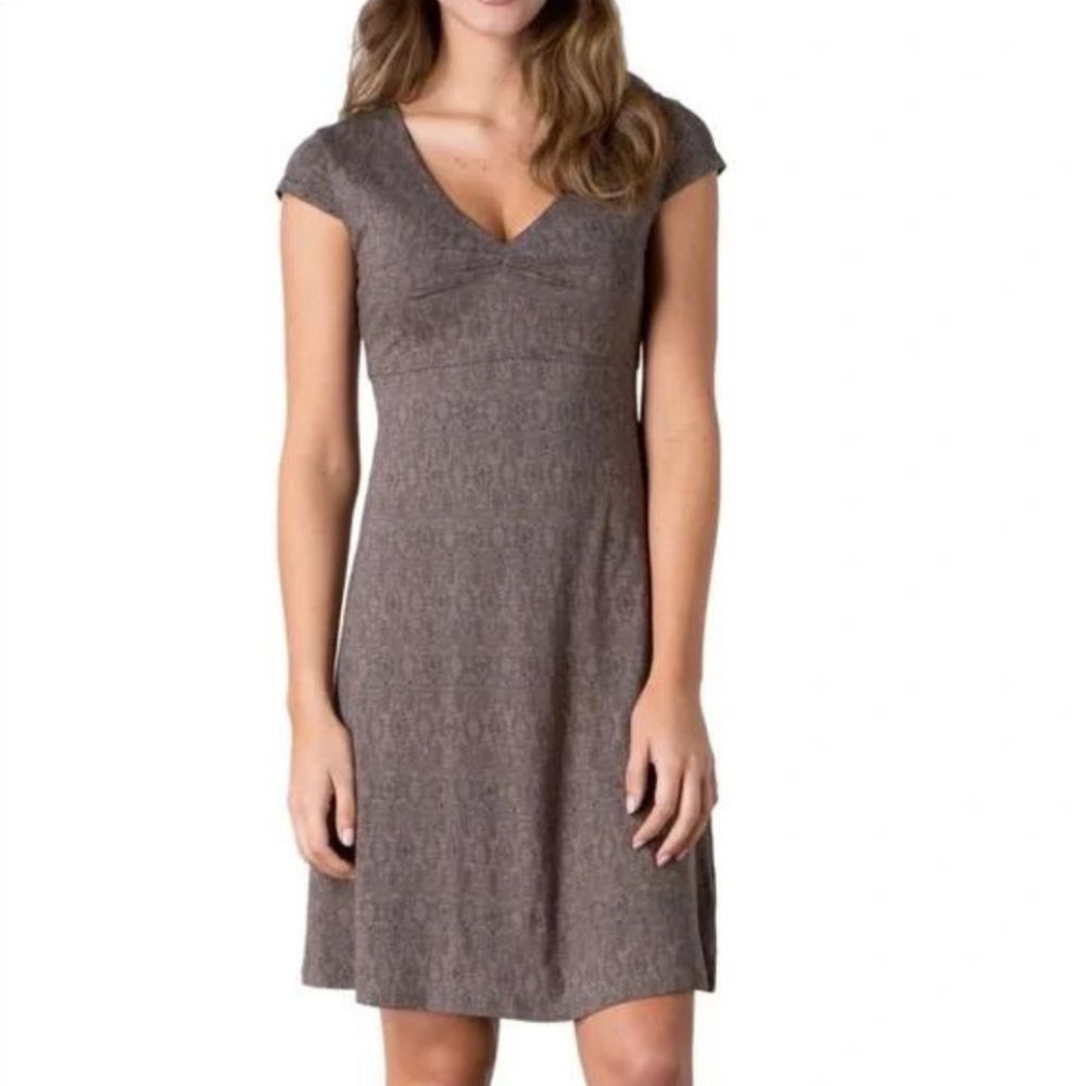 Toad & Co Rosemarie Above the Knee Short Sleeve Floral Dress